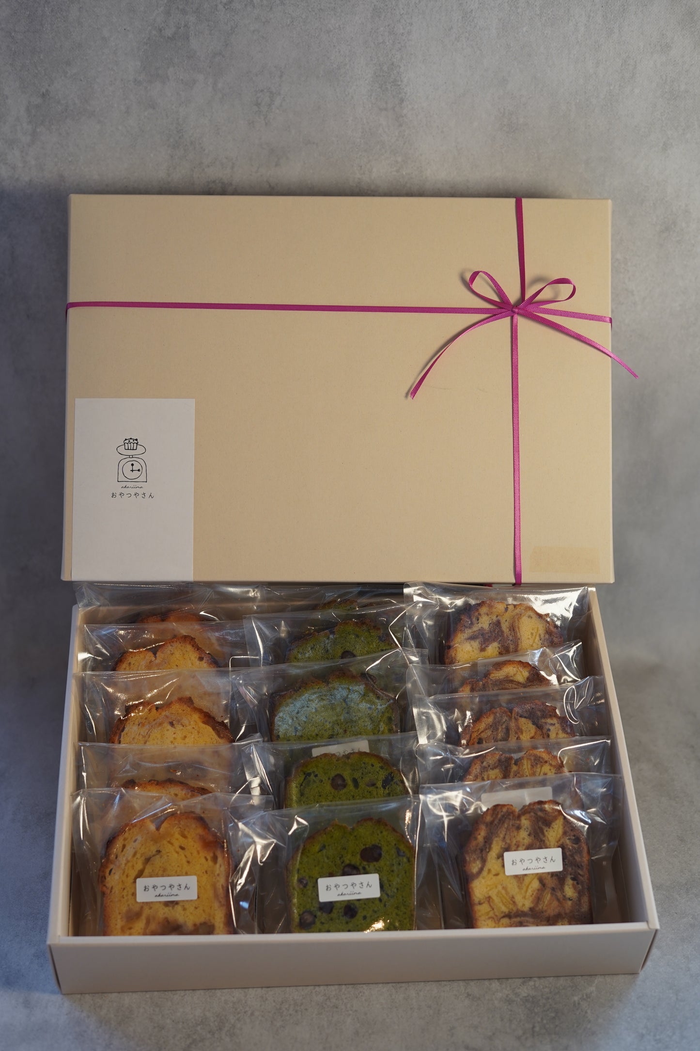パウンドケーキの3種類詰合せ